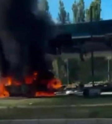 Оккупанты нанесли удар по АЗС в Сумах и Запорожье, произошли пожары