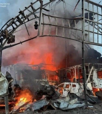 5 районів Дніпропетровської області постраждали вночі внаслідок російських атак