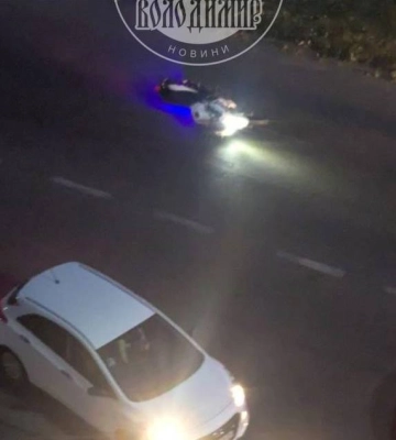 У Володимирі зіткнулися авто і мотоцикл, постраждав підліток