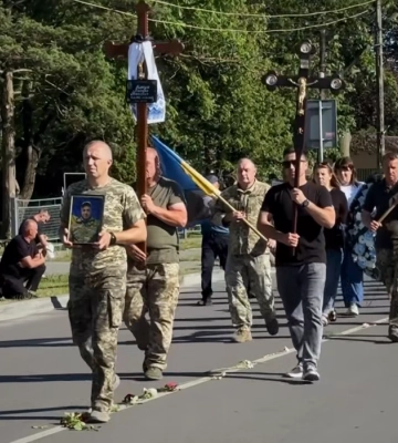 На Волині поховали 48-річного захисника Василя Сіжука