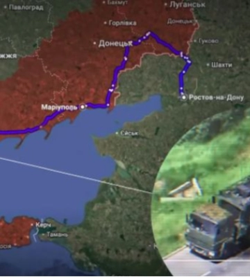 Окупанти Запорізької області на невизначений термін обмежили рух трасою, яка веде до Криму