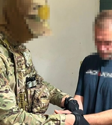 Задержан россиянин, который корректировал удары по Запорожской области