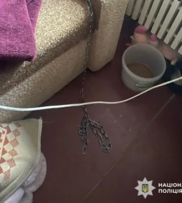 Мать удерживала 7-летнего сына на цепи в Днепропетровской области - прокуратура