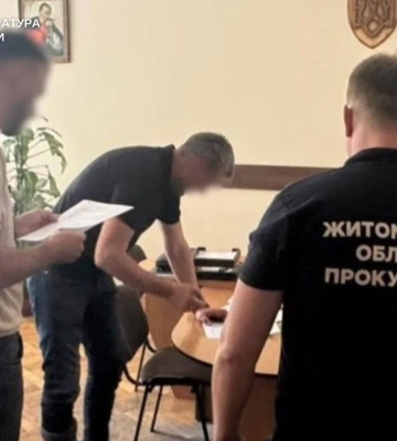 Заместителя мэра Житомира подозревают в незаконном обогащении на сумму более 9,3 млн грн