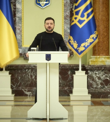 Зеленський відзначив львівську 103-ю бригаду ТрО державною нагородою
