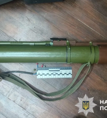 В Киевской области задержали мужчину за хранение противотанковой гранаты