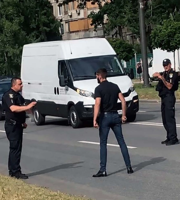 Напад на поліцейських скоїв рецидивіст у Харкові