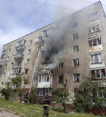 Російські Shahed атакували Ізюм: є загиблі та поранені