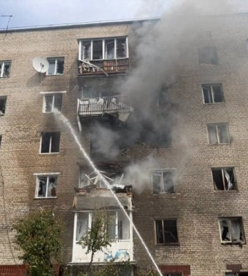 Російські Shahed атакували Ізюм: є загиблі та поранені