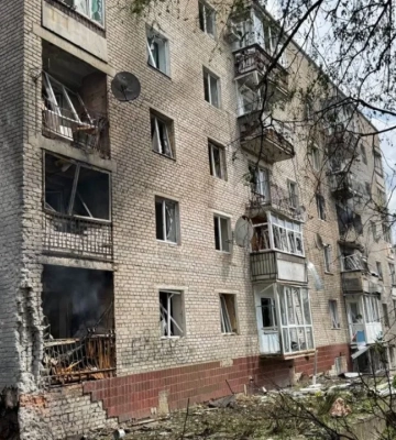 Российские Shahed атаковали Изюм: есть погибшие и раненые