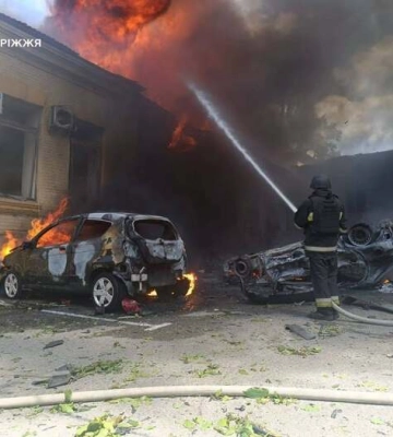 Дев’ятеро жінок постраждали внаслідок атаки БпЛА на Запоріжжя