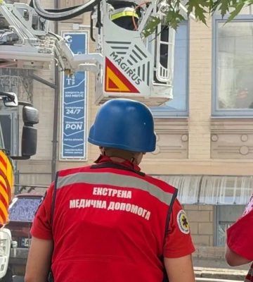 УЧХ допоміг постраждалим від російської атаки БпЛА на Запоріжжя