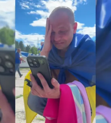 Звільнений з полону захисник вперше за довгий час побачив свого сина: зворушливе відео
