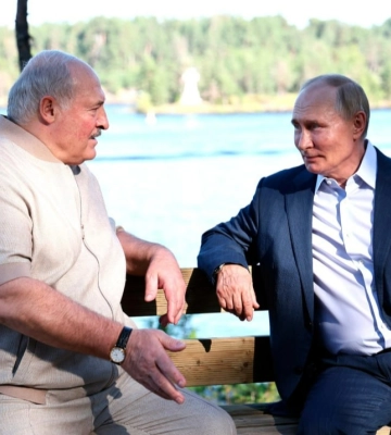 Путін і Лукашенко провели зустріч на Валдаї: публічних заяв не робили