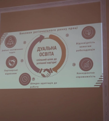 Навчаючись, працювати: на Волині говорили про переваги дуальної освіти