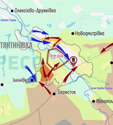 Карта бойових дій 20-27 червня: є загроза втратити Костянтинівку, а в ЗСУ з'явились нові вибухові аргументи