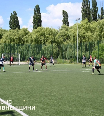 На Рівненщині відбулись змагання з мініфутболу серед рятувальників  (ФОТО)