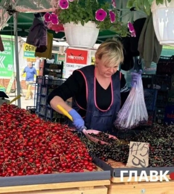 Скільки коштує черешня у Києві: «Главком» порівняв ціни на столичних ринках