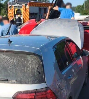Потрійна ДТП у Бродах: госпіталізували 4-річну дитину