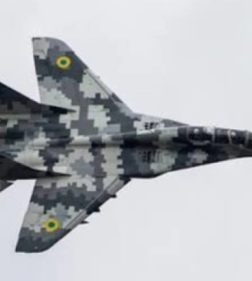 Воздушные силы: Украина потеряла МиГ-29, пилот катапультировался