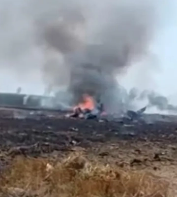 МиГ-29 разбился в Полтавской области — пилот выжил, обстоятельства выясняются