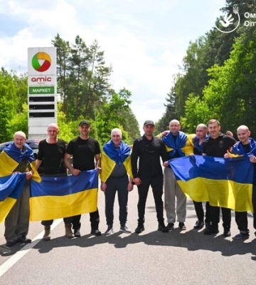 Україна повернула з російського полону сімох цивільних