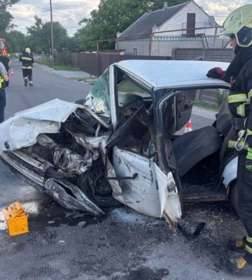 В Днепре на Короленко не разминулись Hyundai и Skoda: видео момента ДТП