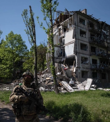 Бомби Путіна перетворюють українське місто-фортецю на руїни, - Bloomberg