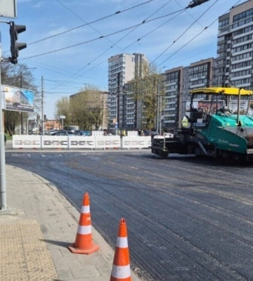 Відремонтовану ділянку на вулиці Стрийській відкрили для руху транспорту