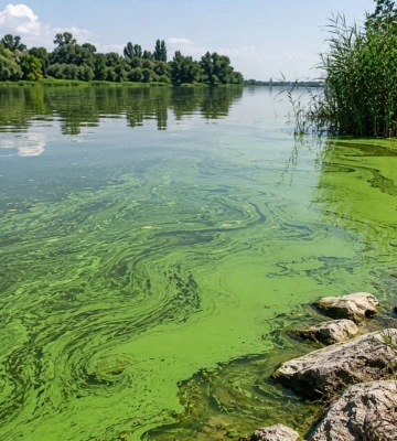 Чому «зацвітають» водойми Одещини та чим це небезпечно