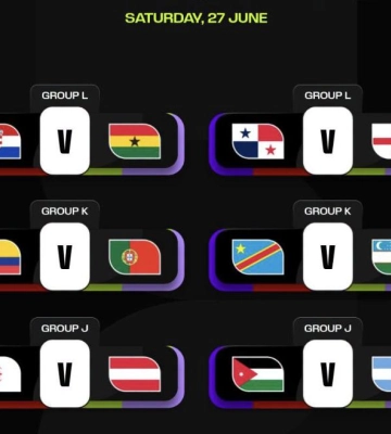 Чемпіонат світу з футболу FIFA 2026: результати матчів 3-го туру груп J, K та L