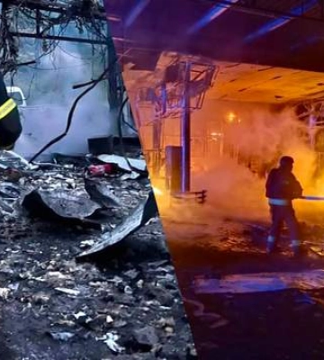 Россия нанесла удар по АЗС в Днепропетровской области: вспыхнули пожары, есть пострадавшие