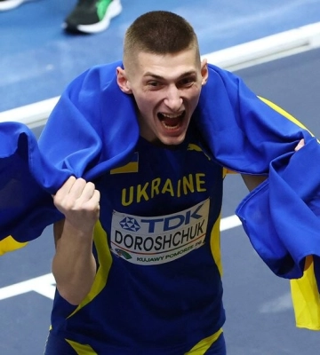 Українець Олег Дорощук встановив світовий рекорд сезону у стрибках у висоту