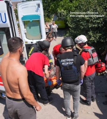 Удар по Запоріжжю: число поранених різко зросло