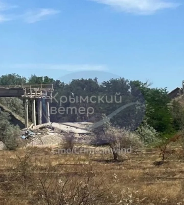 "Устал" еще один мост на Крым: ССО отрезали полуостров от военных эшелонов с Кубани