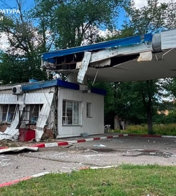 За неділю росіяни атакували АЗС, склади та будинки у Харкові