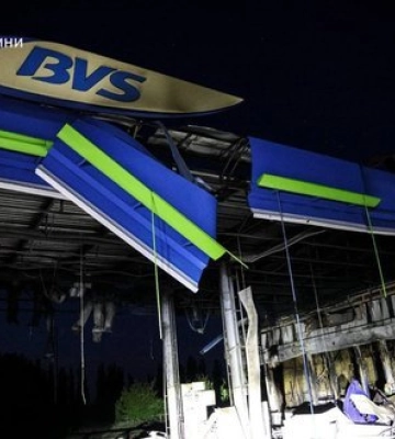Ворог атакував Полтавщину: під прицілом опинилась АЗС