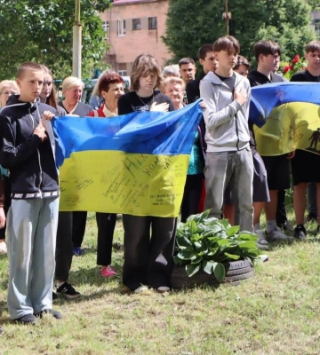 У Луцьку відкрили меморіальну дошку полеглому захиснику Юрію Кошинському