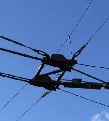 Через обрив мережі тролейбуси заблокували Велику Морську
