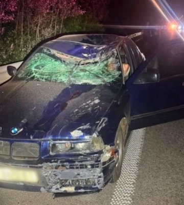 На Обухівщині автомобіль BMW збив велосипедиста, потерпілий помер у лікарні