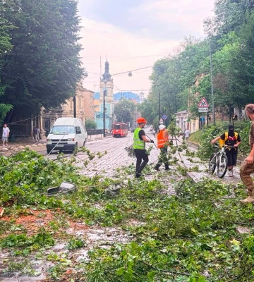 Блискавка уразила шестирічну дівчинку у Львові