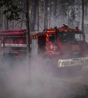 Київ може накрити забруднене повітря з Чорнобильської зони