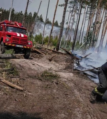 Спека під 50°C та сотні рятувальників: у Чорнобильській зоні триває гасіння пожежі 