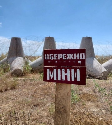 На Одещині укріплюють узбережжя