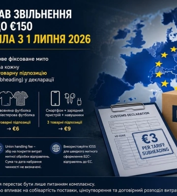 По 3 євро мита за кожен товар, навіть якщо це халва чи шкарпетки: з 1 липня діють нові правила для посилок з України в ЄС