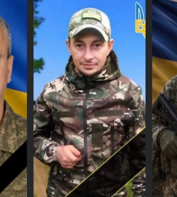 На Рівненщині попрощалися з трьома захисниками України – Валерієм Рибалком, Іваном Берлінцем та Дмитром Дмитруком