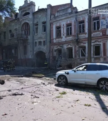 Россия нанесла удар по Запорожью: четверо раненых, есть разрушения
