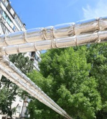 Підготовка до опалювального сезону: у Миколаєві відновлюють ізоляцію на теплових мережах