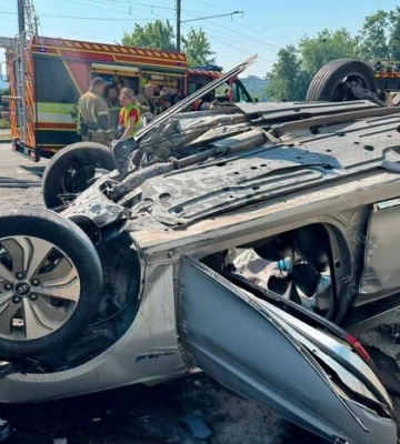П'ять розтрощених авто та загибла жінка: поліція оприлюднила деталі ДТП на Виговського