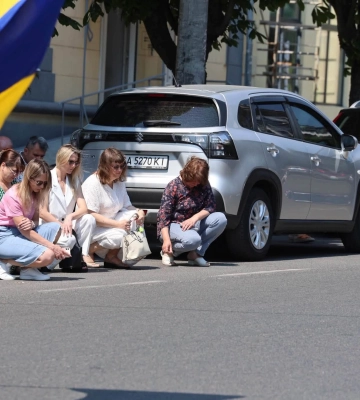 Із захисником попрощалися в Умані